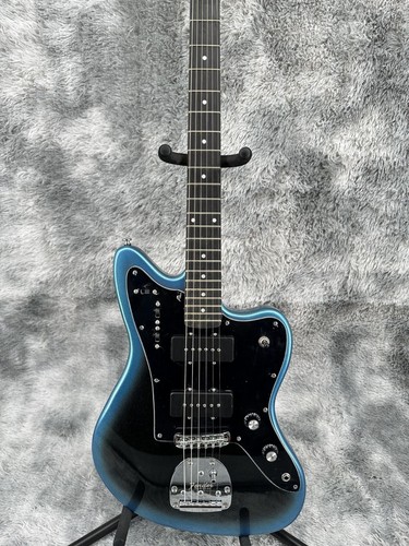 US Warehouse Blue Edge Black Fender 6 Strings Rosewood Fingerboard in stock - Picture 2 of 11