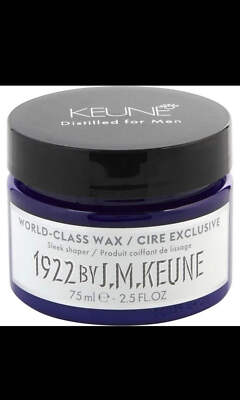 Keune 1922 By J.M. Keune World Class Wax 2.5 Oz Sleek Shaper