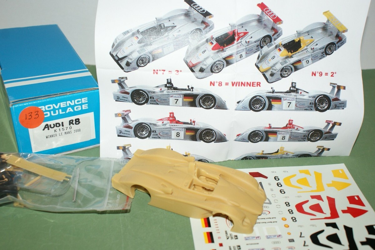 Minichamps 1:43 Audi R8 N° 88 Veloqx 24h LeMans 2004 400041388 modèle