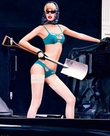 Agent Provocateur Liza Turquoise 2-piece Set: Bra 32DD Briefs Size 3
