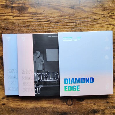 2017 SEVENTEEN 1ST WORLD TOUR DIAMOND EDGE in Seoul DVD 3 Disc /+
