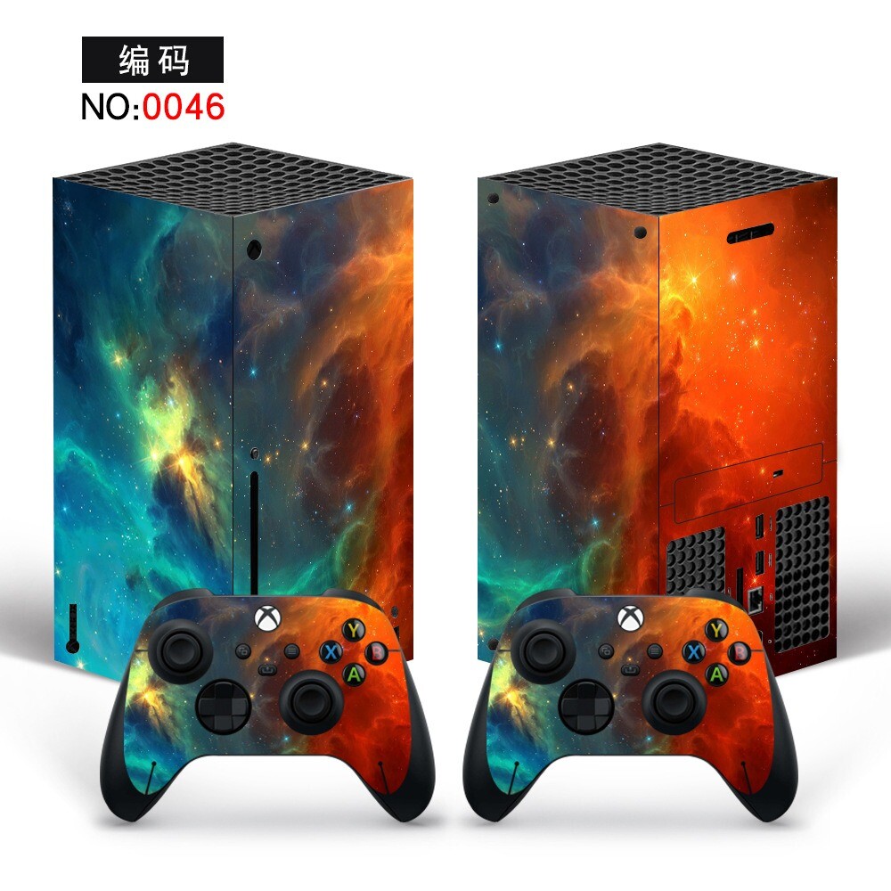 Galaxy Starry Sky Stars Vinyl for Console Skin Sticker Wrap Xbox Series X Decal-image