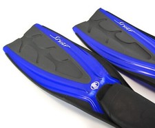 Body Glove Flow Blue  Black Snorkeling Diving Fins Large L 44-45 10-11 Italy