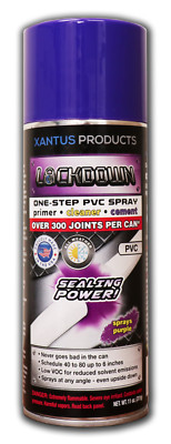 Lockdown All-In-One PVC Spray Weld 11 oz Purple