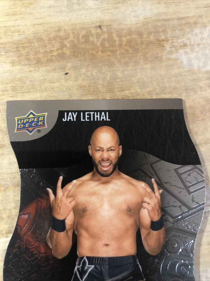 Jay Lethal 2023 Upper Deck Allure AEW #TA-33 Title Ambitions - Image 2 of 4