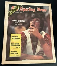 1974 Sporting News ATLANTA HAWKS Pistol Pete MARAVICH No Label COLLEGE BOWL Prev