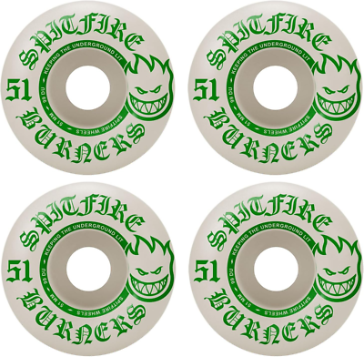 Burners Skateboard Wheels 99A Durometer, Set of 4 | eBay