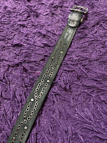 Vintage Metal Belt Y2K Rhinestones Punk Metal Avant Garde Unisex - Imagen 15 de 18