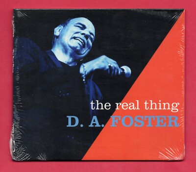 D.A. Foster The Real Thing Music CD Digipak New Sealed 2014 Vizztone