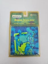Vintage Disney Pixar Monsters Inc 5x15  Border Stick Ups Wall Decor Never Used