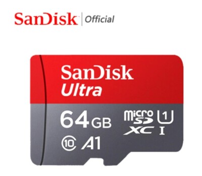 SanDisk Ultra 100MB/s Micro SD 64GB Class 10 SDXC Speicherkarte