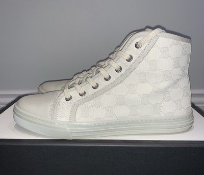 gucci hi top trainers
