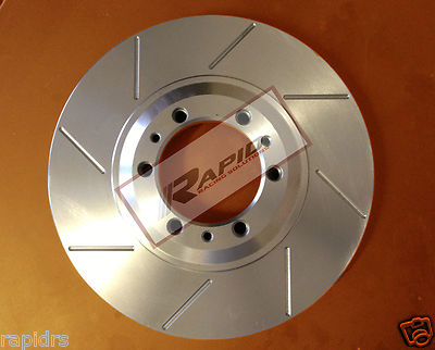 HOLDEN COMMODORE VE VF V8 CALAIS WM DISC BRAKE ROTORS SLOTTED FRONT PAIR 321mm