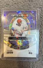 2025 Leaf Optichrome - Top 10 Draft Auto Andy Van Slyke Purple Crystals /1 (AU)