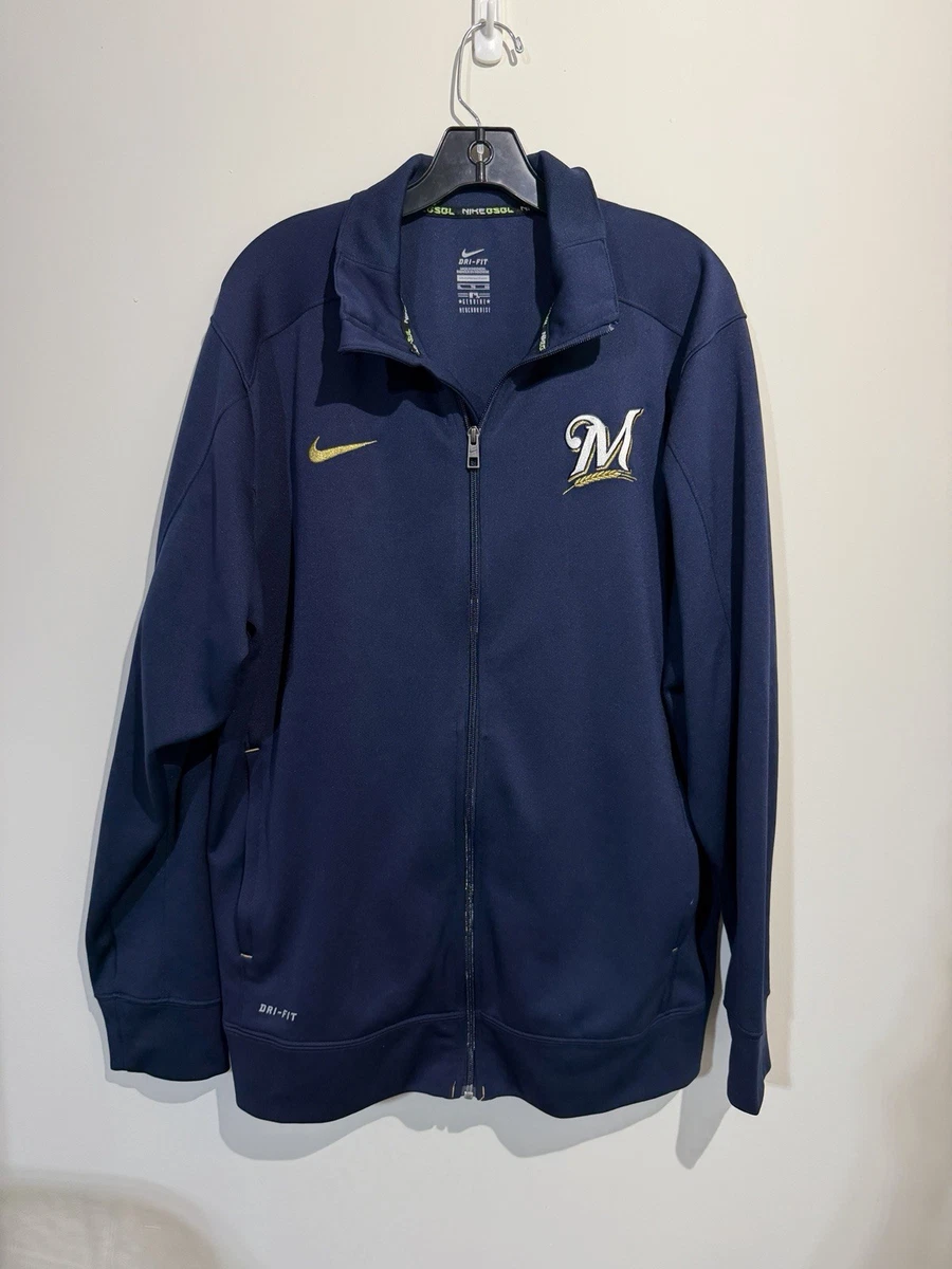 Nike Milwaukee Brewers MLB Jackets for sale | eBay