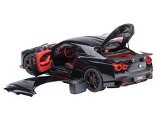 Nissan GT-R50 By Italdesign Black / Matt Black 1/18 Diecast Model Car Autoart