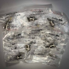 6-Pack, Amphenol 31-315-RFX BNC Crimp Plug for RG-174, RG-188, RG-316