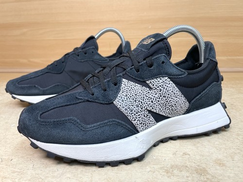 New Balance 327 Animal Print Women’s Trainers - Black / Sea Salt - Size Uk 5.5 - Picture 12 of 19