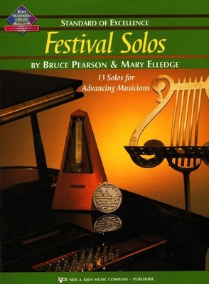 W39XE - Standard of Excellence - Festival Solos Book 3 - Alto Saxophone