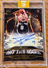Tony Parker 2025-26 Topps Three Basketball 10/10 Auto Gold Hit The Mark #HM-TP