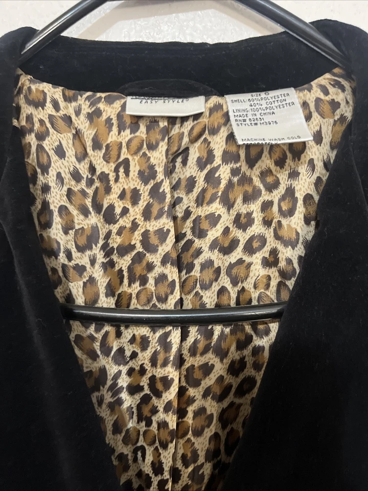 Trench coat de veludo Newport News peito duplo comprimento total tamanho 6 vintage deslumbrante - Imagem 3 de 4