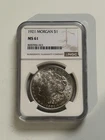 Morgan Silver Dollar 1921 Coin NGC Certified MS61