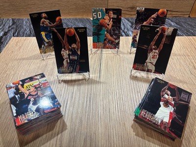 1996-97 Fleer NBA Basketball European (Very Good) - Pick your Player Card