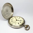 Antique Silver 900 Pocket Watch "OMEGA" -.WORKING.- 1019