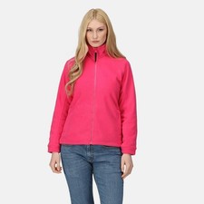 Image of Regatta Thor III hot pink women's full-zip anti-pill quick-dry fleece #TRF541