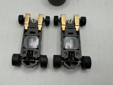 Afx Tomy Chassis Mega G 1.7 with Black wheels. 2 Pack, Tested and ready for use.