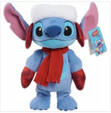 Disney Christmas Holiday Dancing Singing Stitch Plush New With Tags 