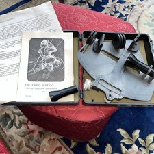 Vintage The Ebbco Maritime Sextant Nautical Navigation in Original Case