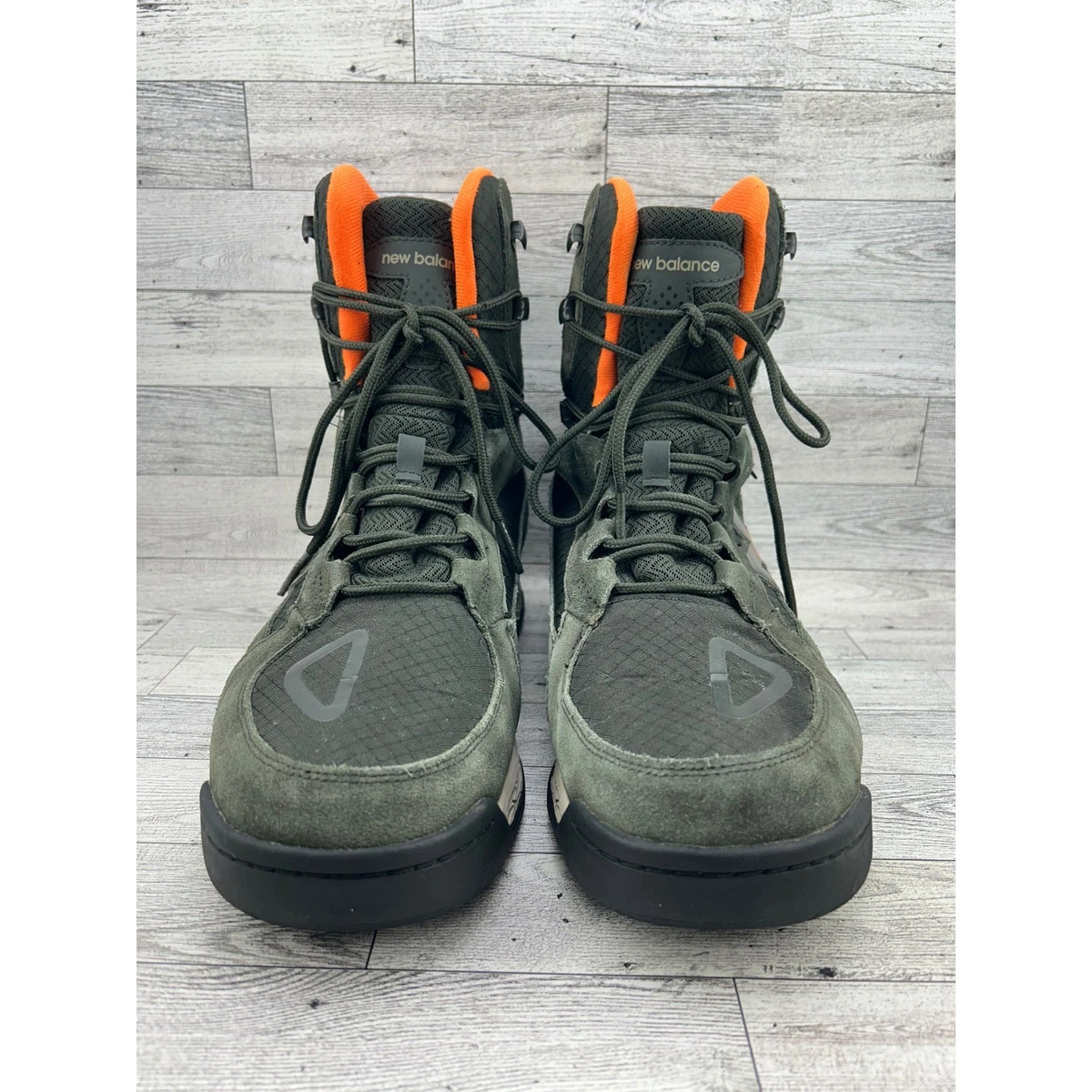 New Balance Fresh Foam 1000 Waterproof Winter Boots Men 12 Olive Green BM1000GR