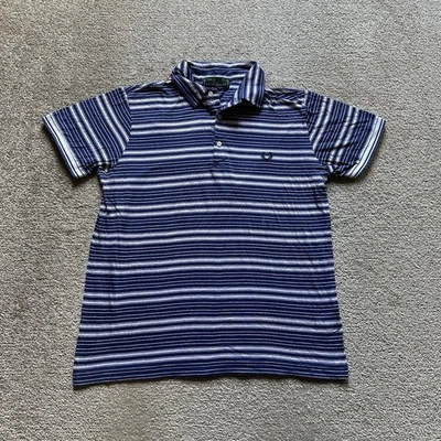 FRED PERRY Herren Polohemd Gr L Polo Poloshirt T Shirt Classic Logo 3204 Blau - Bild 1 von 4