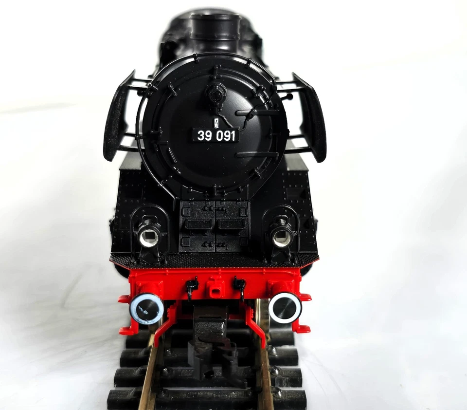 Selten! Fleischmann FMZ Dampflokomotive 64138 unbespielt Schwarz neuwertig OVP - Bild 3 von 4