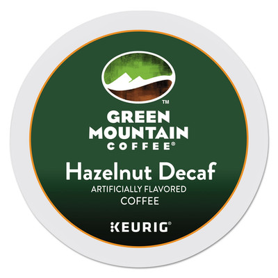 Coffee Hazelnut Decaf, Light Roasted, K-Cup Portion Pack for Keurig K-Cup Brewer