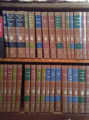 #ad Encyclopaedia Britannica Great Books of the Western World 1 54 Hardcover Set EXC $399.99