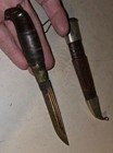 Nice 1930s Luomanen Kumpp Puukko hunting Knife Made In Finland 8 1/2" In Sheath — photo 9