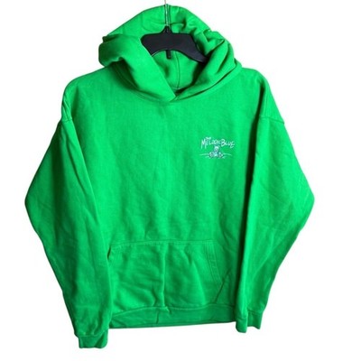 Baby Keem The Melodic Blue 2022 Tour Merch Vibrant Green Cotton Blend Hoodie XXL