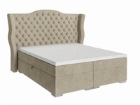 Stilvolles Beiges Boxspringbett 140 X 200 Cm Moderne Betten SchlafzimmermöBel