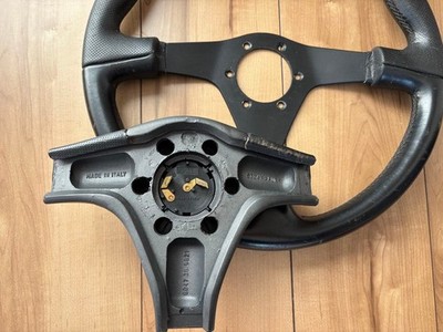 NARDI Z5 Wood Leather Steering Wheel 360mm Black JDM NA NB R32 S13