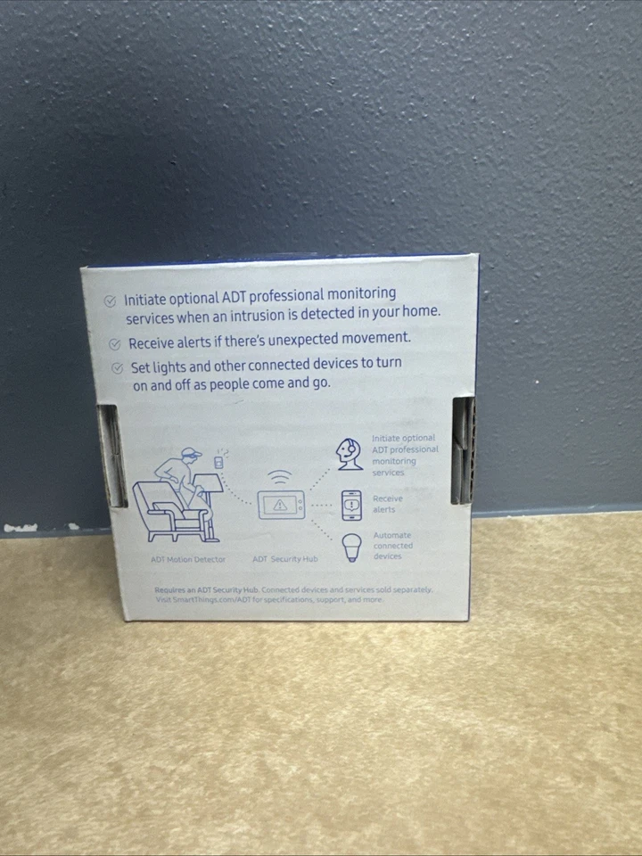 Samsung - SmartThings ADT Motion Detector - White F-ADT-PIR-1 NIB SHIPS FAS B3 - Image 3 of 4