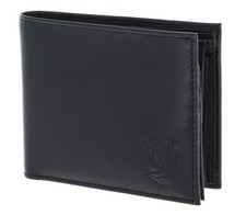 oxmox porte-monnaie Leather RFID Protect Frog 2.0 Embossed Black