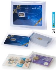 Leuchtturm Schutztaschen Schutzh&uuml;llen f. Coin Cards und Goldbarren in Blistern