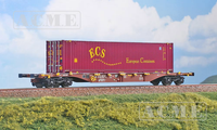 Acme 40536 Intermodale GüTerwagen Sgns 60’ Touax Mobile 45Ft ECS H0