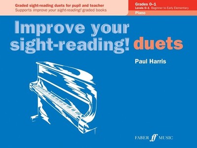 Improve Your Sight-reading! Piano Duet, Grade 0-1: Graded Sight-reading Duet...