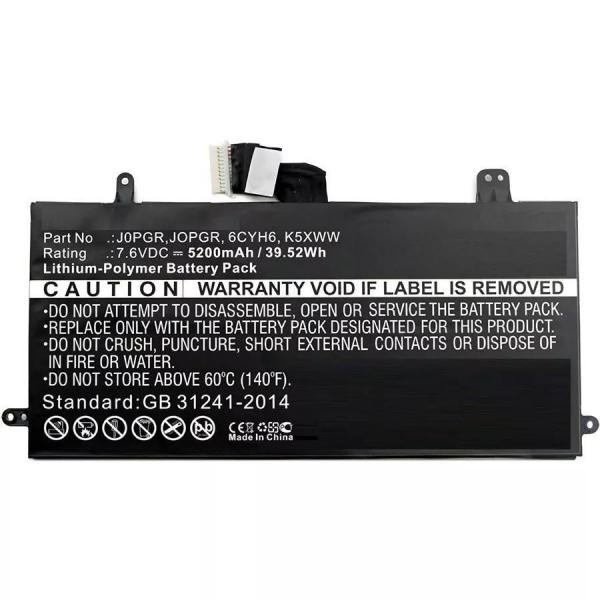 CoreParts MBXDE-BA0083 ricambio per laptop Batteria (Laptop Battery for Dell - 3