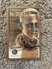 Tommy McDonald Signed HOF Bronze Bust Card #140/150 w/ COA Philadelphia Eagles