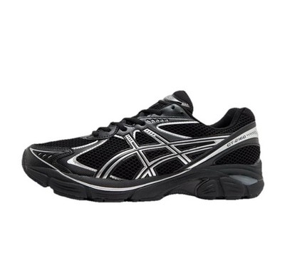 Asics GT 2160 Herren Sneaker Schwarz / Pure Silver Größe. UK. 8 Neu Mit Karton