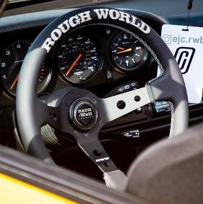 RWB x Renown Steering Wheel D350mm Deep Dish LIMITED/100 Porsche